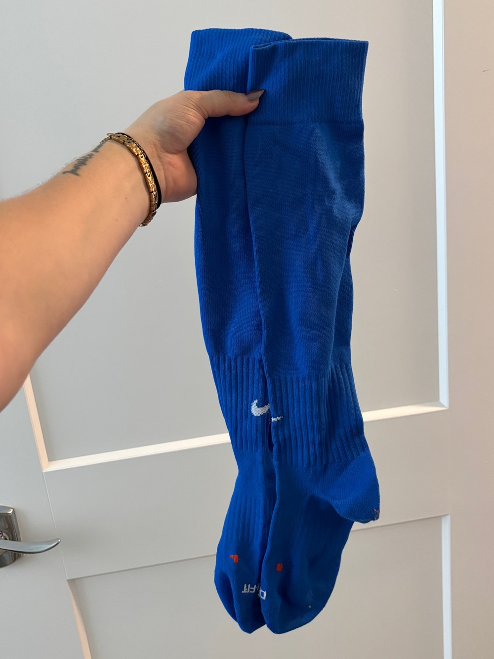 Nike Blue Soccer Socks